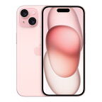 iPhone15 A3089 (MTMJ3J/A) 128GB ピンク【国内版 SIMフリー】 Apple 当社6ヶ月保証 未使用 【 中古スマホとタブレット販売のイオシス 】