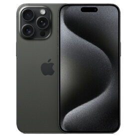 iPhone15 Pro Max A3108 (MU2N3ZA/A) 256GB ブラックチタニウム【香港版 SIMフリー】 Apple 当社6ヶ月保証 未使用 【 中古スマホとタブレット販売のイオシス 】