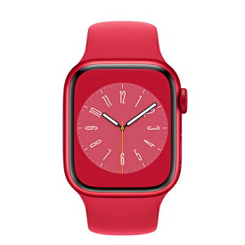 Apple Apple Watch Series8 41mm GPSモデル MNP73J/A A2770【(PRODUCT)REDアルミニウムケース/(PRODUCT)REDスポーツバンド】 [中古] 【当社3ヶ月間保証】 【 中古スマホとタブレット販売のイオシス 】