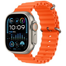 Apple Apple Watch Ultra2 49mm GPS+Cellularモデル MREH3J/A A2986【チタニウムケース/オレンジオーシャンバンド】 [中古] 【当社3ヶ月間保証】 【 中古スマホとタブレット販売のイオシス 】