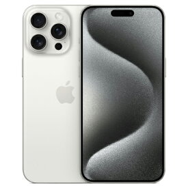 iPhone15 Pro Max A3105 (MU6Q3J/A) 256GB ホワイトチタニウム【国内版 SIMフリー】 Apple 当社3ヶ月間保証 中古 【 中古スマホとタブレット販売のイオシス 】