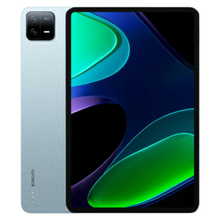 楽天市場】Xiaomi Pad6 ミストブルー【6GB/128GB 国内版】 Xiaomi 