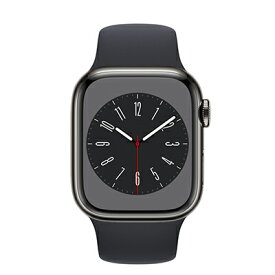 Apple Apple Watch Series8 41mm GPS+Cellularモデル MNJJ3J/A A2773【グラファイトステンレススチールケース/ミッドナイトスポーツバンド】 [中古] 【当社3ヶ月間保証】 【 中古スマホとタブレット販売の