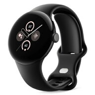 Google Google Pixel Watch2 Wi-Fiモデル Matte Blackアルミケース/Obsidianアクティブバンド GA05029-GB…