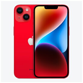 【中古】iPhone14 A2881 (MPWG3J/A) 256GB (PRODUCT)RED【au版 SIMフリー】 Apple スマホ スマートフォン 当社3ヶ月間保証 送料無料 イオシス