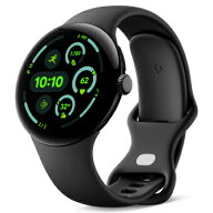 Google Google Pixel Watch3 45mm Wi-Fiモデル Matte Blackアルミケース/Obsidianアクティブバンド GA057…