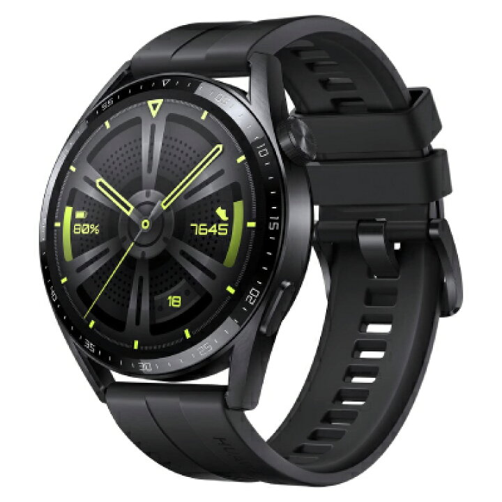 楽天市場】Huawei HUAWEI WATCH GT3 46mm スポーツモデル【ブラック  