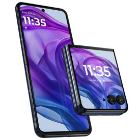 【ネットワーク利用制限▲】Motorola razr50 Ultra XT2451-5 ミッドナイトブルー【RAM12GB/ROM256GB SoftBank版SIMフリー】 MOTOROLA 当社6ヶ月保証 未使用 イオシス