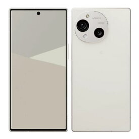 AQUOS R10 SH-M31 カシミヤホワイト【RAM12GB/ROM512GB 国内版SIMフリー】 SHARP 当社3ヶ月間保証 中古 イオシス