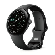 Google Google Pixel Watch4 45mm LTEモデル Matte Blackアルミケース/Obsidianアクティブバンド GA09307…