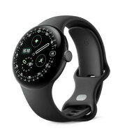 Google Google Pixel Watch4 45mm Wi-Fiモデル Matte Blackアルミケース/Obsidianアクティブバンド GA099…