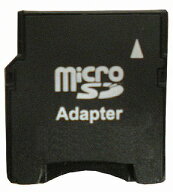 Adapter-A ( microSD → miniSD 変換アダプター マイクロSDカード - ミニSDカード 変換アダプタ マイクロ…