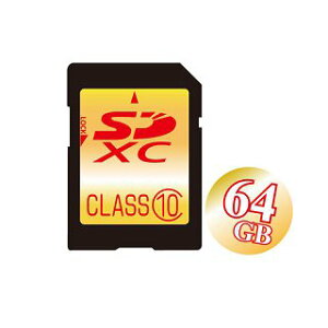 SDXCJ[h 64GB 1Nۏ Class10 i=[J[Iׂ܂ SDJ[h SD SDXC