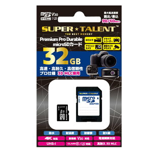 ϋv hCuR[_[ Ή microSDJ[h MLC 32GB UHS-1 Class10 V30 ST32MSU3PD R=90MB/s microSDHCJ[h }CNSD microSD