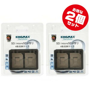 4[ microSD+SDpP[XySDCASE 4PBK x2_Zbgz[XeBbNPro DuoɂΉ