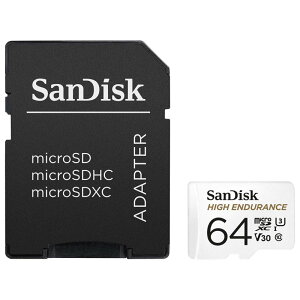 �h���C�u���R�[�_�[�Ή��E�T���f�B�X�N���ϋv64GB microSDXC�J�[�h SDSQQNR-064G ���K�G�R�p�b�P�[�W Class10 U3 V30