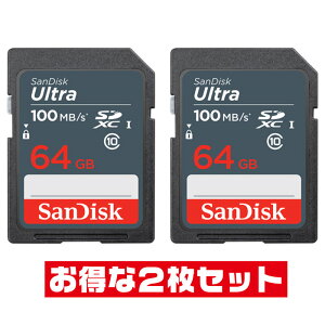 u2Zbgv SDJ[h 64GB Class10 TfBXN SDSDUNR-064G-GN3IN SANDISK SDXCJ[h SD GXfB[