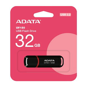 A-DATA5Nۏ؁E32GByUSBAUV150-32G-RBKzUSB3.2 Gen1=USB3.0ΉELbvt