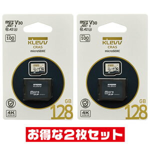u2Zbgv microSDJ[h 128GB ivۏ K128GUSD6U3-CA SDA_v^t V30 A2 microSDXC }CNSD microSD