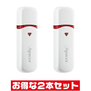 u2{Zbgv USB 64GB 5Nۏ Apacer AP64GAH333W-1 Lbv USB2.0 USB