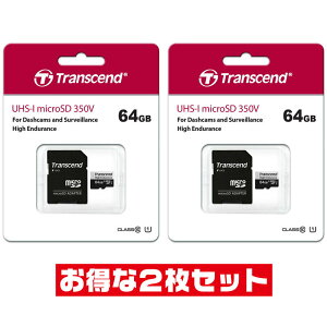 u2Zbgv microSDJ[h hCuR[_[Ήϋv 64GB gZh TS64GUSD350V UHS-I U1 }CNSD