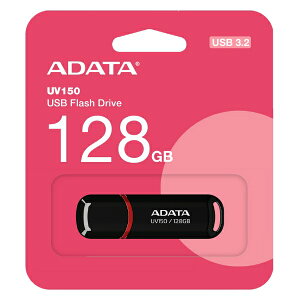 USB 128GB 5Nۏ USB3.2 Gen1 A-DATA AUV150-128G-RBK Lbv USB3.0 USB