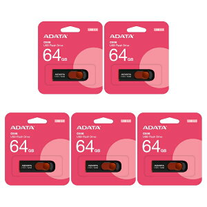 u5{Zbgv USB 64GB 5Nۏ A-DATA USB2.0 XCh AC008-64G-RKD USB 