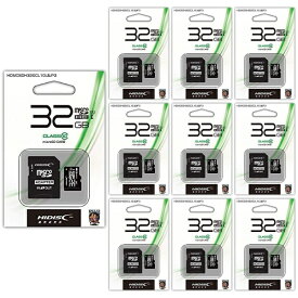 「10枚セット」 microSDカード 32GB HDMCSDX32GCL10UIJP3 microSDHC マイクロSD microSD