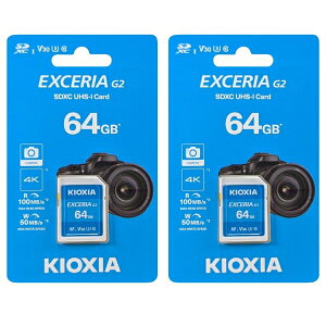 u2Zbgv SDXCJ[h 64GB  LINVA LNEX2L064GG4 EXCERIA G2 V30 CLASS10 UHS-I U3 4K