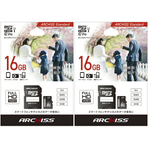 u2Zbgv microSDJ[h 5Nۏؑp 16GB AS-016GMS-SU1 UHS-I Class10 }CNSD microSDHC