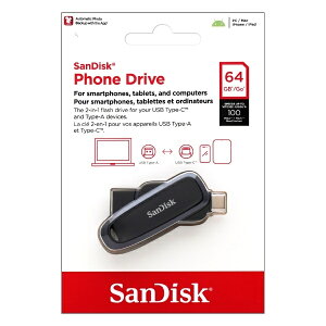 USB Type-C Type-A 2in1 64GB SDDDC6-064G-G46 TfBXN SANDISK USB