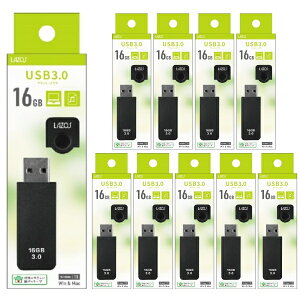 u10{Zbgv USB USB3.1 16GB iLbv L-US16-CPB LAZOS USB3.0