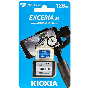 microSDXCJ[h 128GB LINVA LMEX2L128GG2 G2 UHS-I U3 V30 4K A1 SDA_v^t