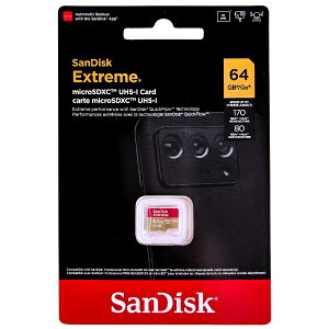 microSDJ[h 64GB TfBXN SDSQXAH-064G-GN6MN UHS-I U3 A2 V30 SanDisk Extreme microSD microSDXC }CNSD