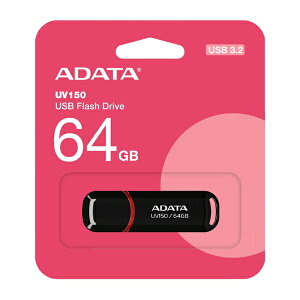 USB 64GB 5Nۏ USB3.2 Gen1 A-DATA AUV150-64G-RBK Lbv USB3.0 USB