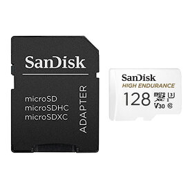ドライブレコーダー対応・サンディスク高耐久128GB microSDXCカード SDSQQNR-128G 正規エコパッケージ Class10 U3 V30