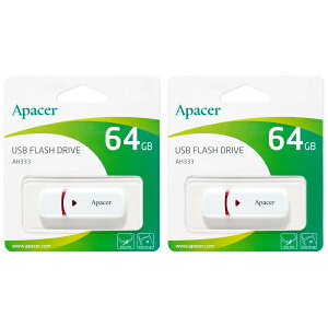 �u2�{�Z�b�g�v USB������ 64GB 5�N�ۏ� Apacer AP64GAH333W-1 �L���b�v�� USB2.0 USB