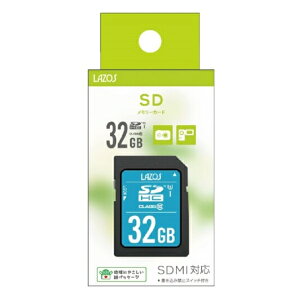 SD�J�[�h 32GB L-B32SDH10-U1 LAZOS SDHC�J�[�h �G�X�f�B�[
