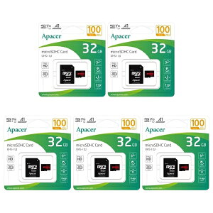 �u5���Z�b�g�v microSDHC�J�[�h 32GB 5�N�ۏ� Apacer AP32GMCSH10UB-R UHS-I Class10