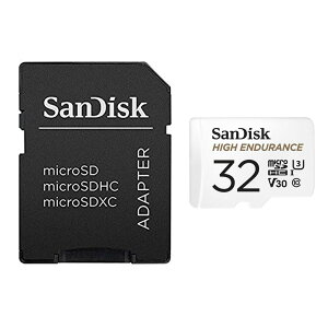 �h���C�u���R�[�_�[�Ή��E�T���f�B�X�N���ϋv32GB microSDHC�J�[�h SDSQQNR-032G ���K�G�R�p�b�P�[�W Class10 U3 V30