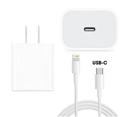 【中古】純正 Apple USB-C 電源アダプタ ＋ USB-C Type-C to Lightningケーブル (1m) 2点セット品 充電＆データ 転送 両対応 (USB-PD) 高速充電 A2305 A1720 優良 正規品