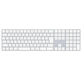 【中古】純正 Apple Magic Keyboard テンキー付き 日本語(JIS)配列 MQ052J/A 無線 Bluetooth 対応 A1843