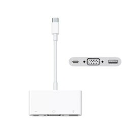 【中古】純正 Apple USB-C VGA Multiport アダプタ 変換コネクタ ケーブル MJ1L2AM/A