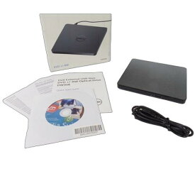 【中古】美品 DELL 純正品 デル USB薄型 DVDスーパーマルチドライブ Latitude Inspiron Optiplex Precision 対応 USB 外付け 薄型 静音 軽量 ドライブ windows7 8 10 11 Mac Surface対応 DW316