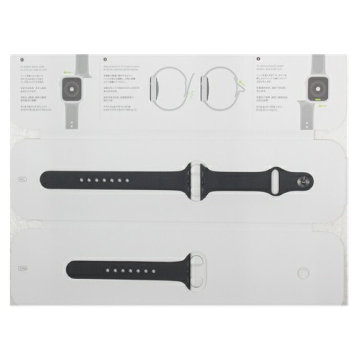 楽天市場】【新品】未使用 純正 Apple Watch 40mm ケース用 ブラック 
