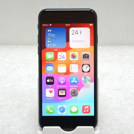 【中古 Bランク】Apple iPhone SE (第2世代) ブラック 64GB MHGP3J/A SIMロックなし iOS18.2 スマートフォン SIMフリー iPhoneSE2