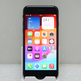 【中古 Bランク】Apple iPhone SE (第2世代) ブラック 64GB MHGP3J/A SIMロックなし iOS18.2 スマートフォン SIMフリー iPhoneSE2