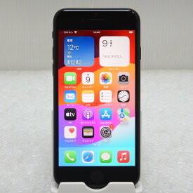 【中古 Cランク】Apple iPhone SE (第2世代) ブラック 64GB MHGP3J/A SIMロックなし iOS18.2 スマートフォン SIMフリー iPhoneSE2