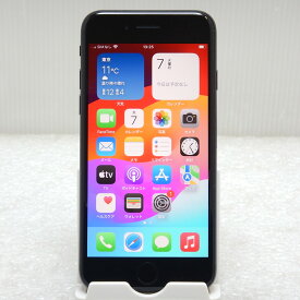 【中古 Cランク】Apple iPhone SE (第2世代) ブラック 64GB MHGP3J/A SIMロックなし iOS18.2 スマートフォン SIMフリー iPhoneSE2