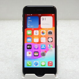 【中古 Cランク】Apple iPhone SE (第2世代) ブラック 64GB MHGP3J/A SIMロックなし iOS18.2 スマートフォン SIMフリー iPhoneSE2